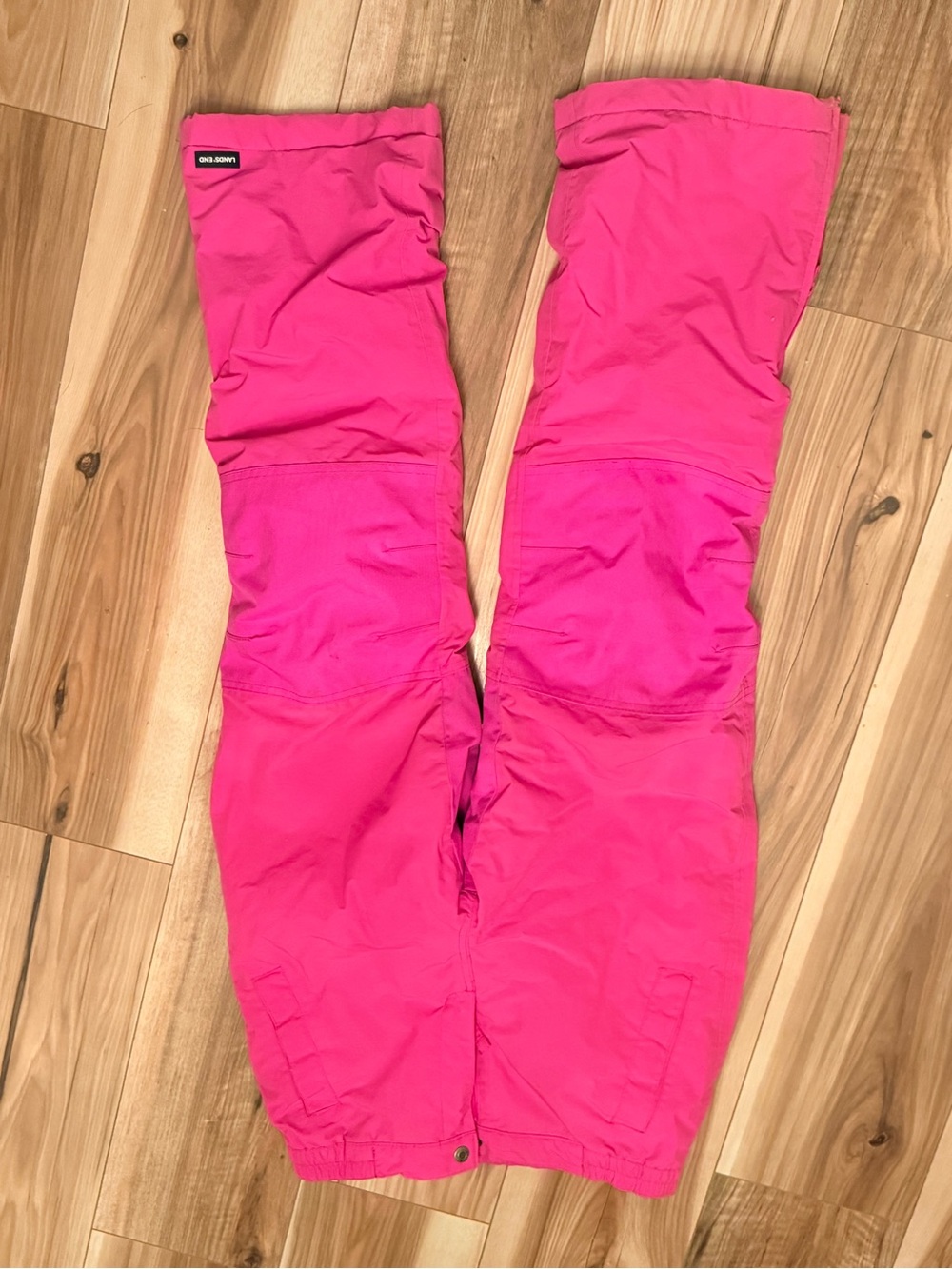 Bright Pink Kids Snow Pants